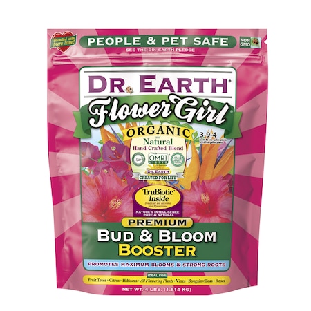 Dr. Earth Dr. Earth Flower Girl Organic Granules Rose/Citrus Plant Food 4 lb 707P